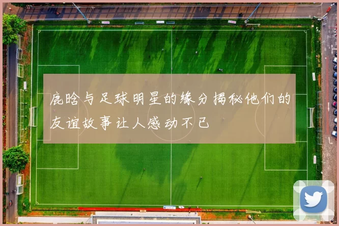 鹿晗与足球明星的缘分揭秘他们的友谊故事让人感动不已