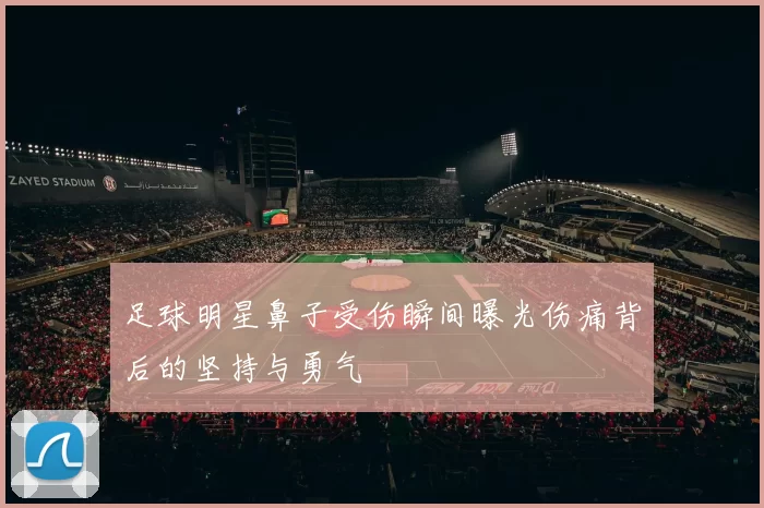 足球明星鼻子受伤瞬间曝光伤痛背后的坚持与勇气